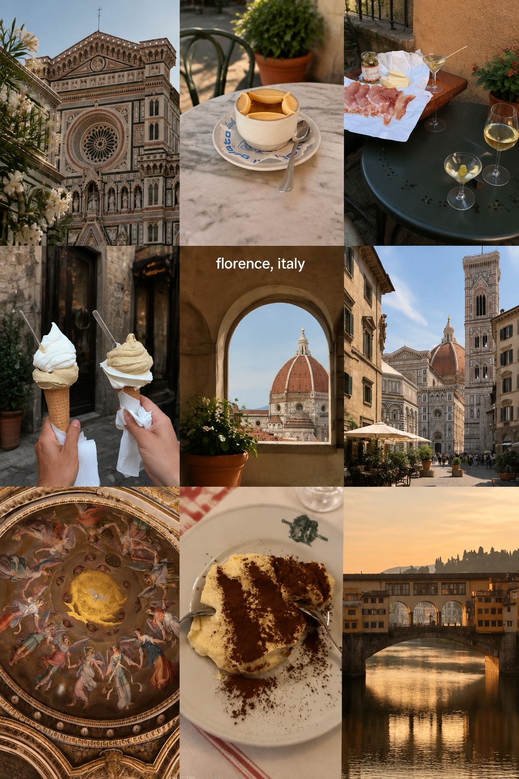 Florence collage