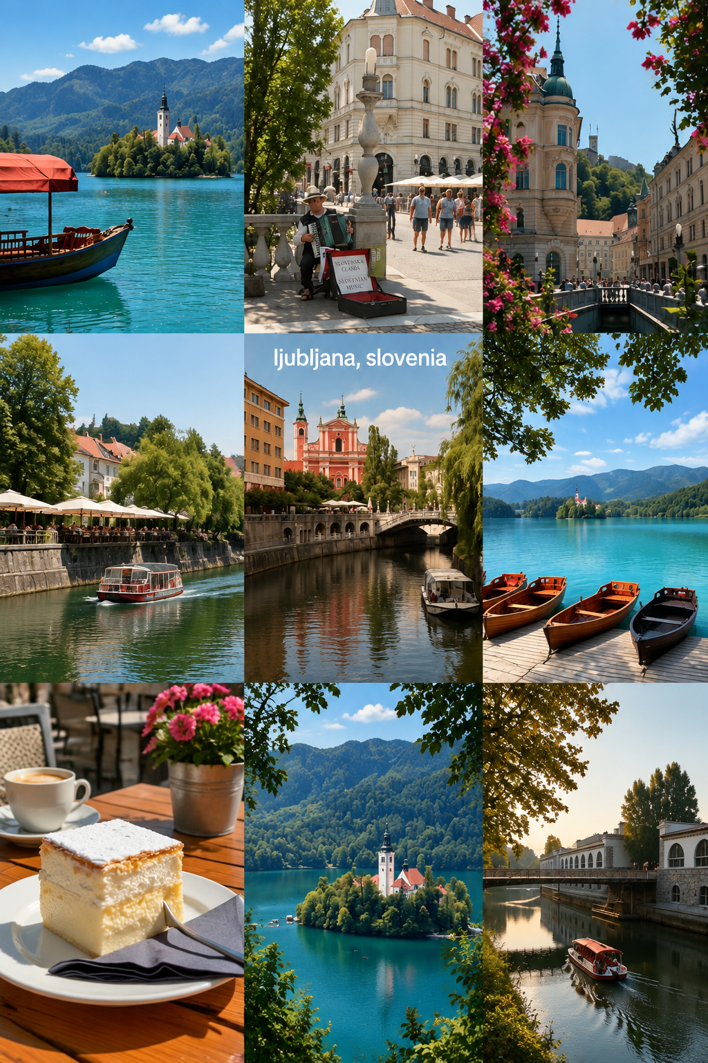Ljubljana collage