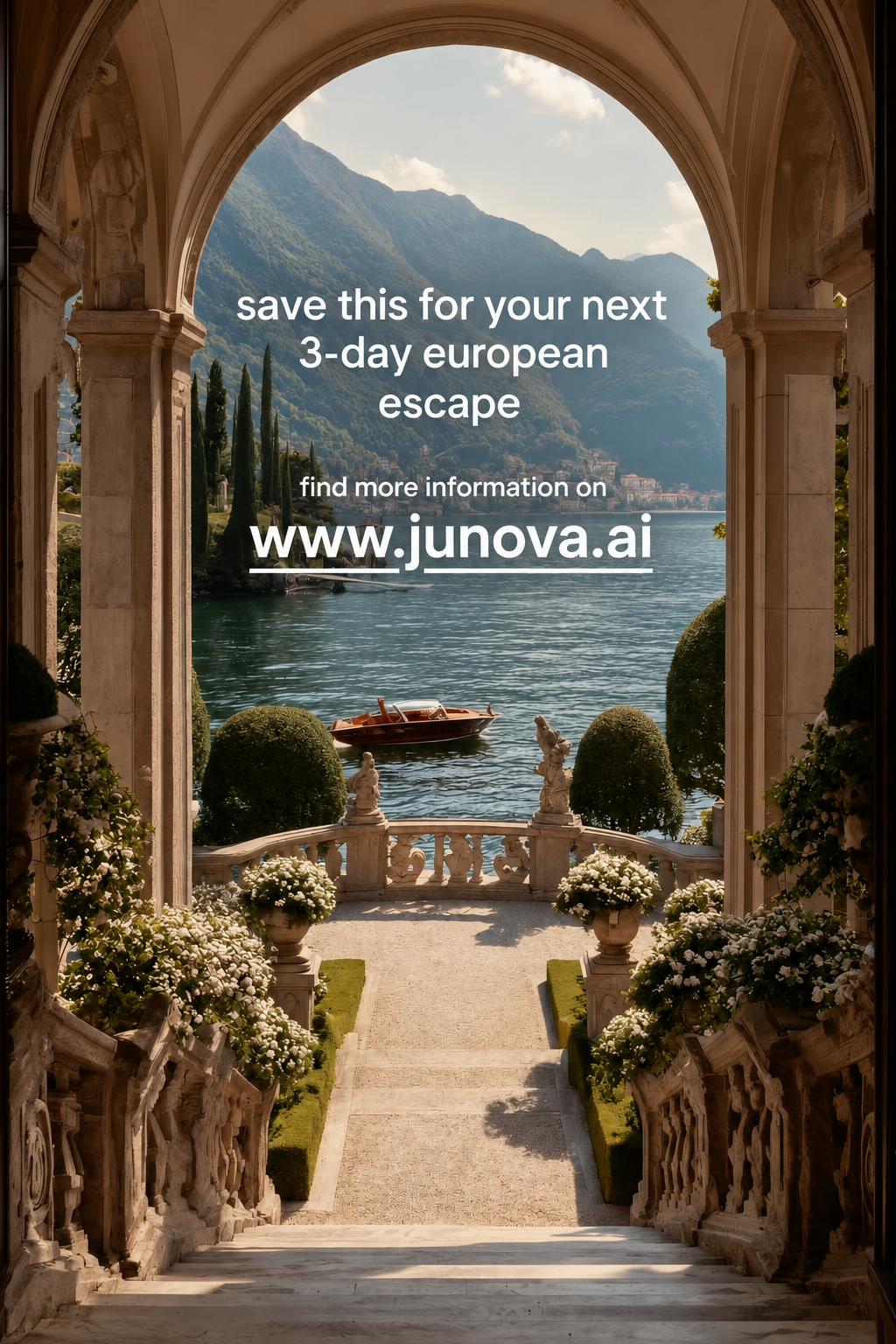 Junova travel call to action